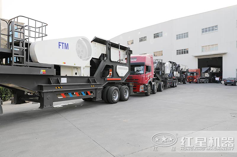 紅星機器廠家生產的礦山機器破碎機持續輸出中